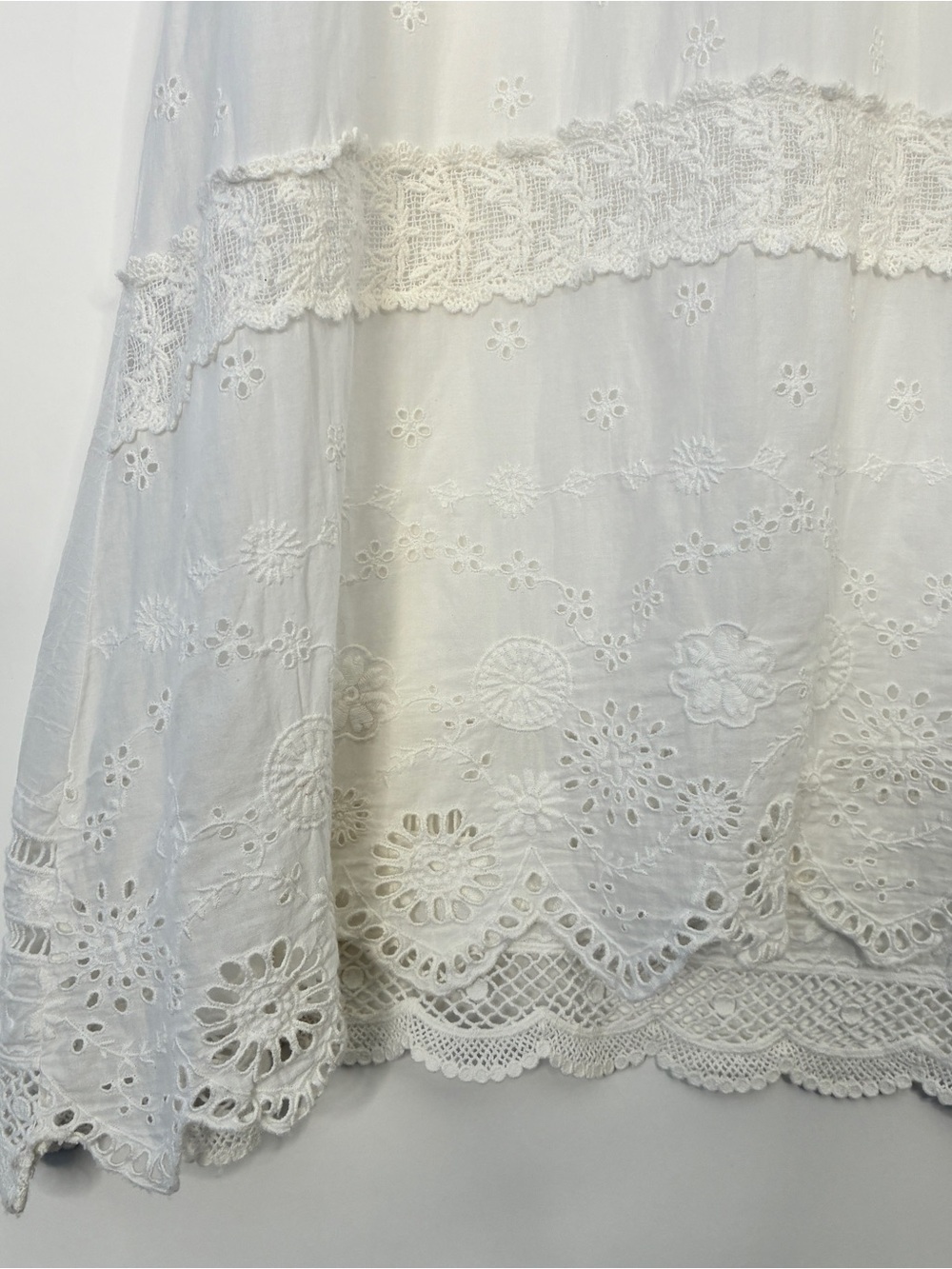 Johnny Was Lace Boho Tunic size XL - Picture 4 of 12